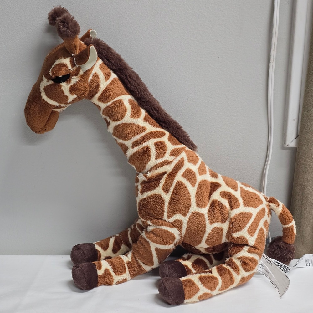 IKEA SANDLÖPARE Giraffe Plush‎ Brown Spotted Safari Nursery Scandi